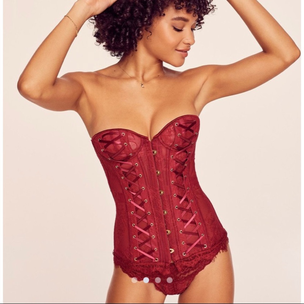Sexy Red Corset - Never Worn!